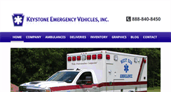 Desktop Screenshot of keystone-emergency.com