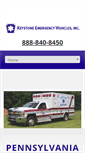 Mobile Screenshot of keystone-emergency.com